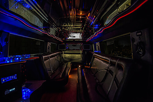 Limousine with great stereo