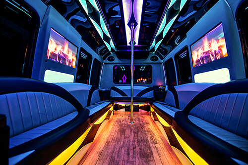 party bus rental in Green Bay